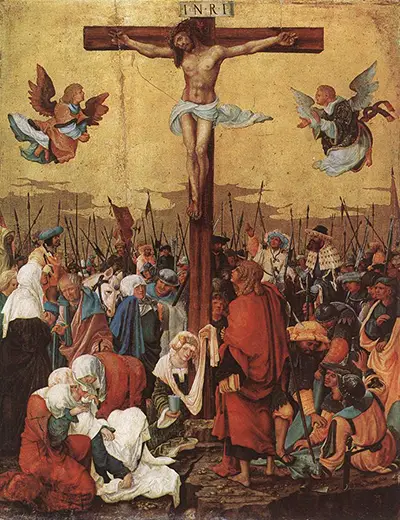 Christ on the Cross Albrecht Altdorfer